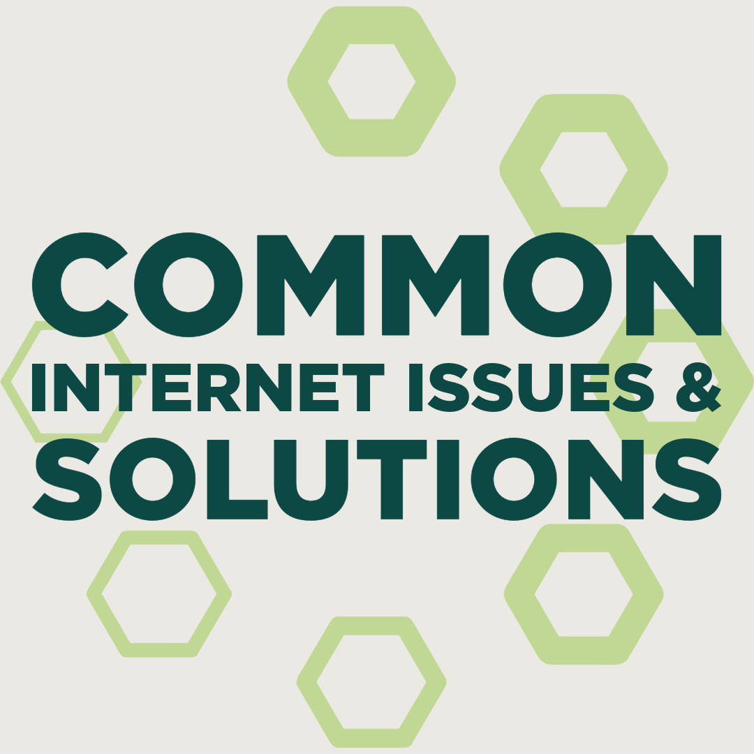 Common Internet IssuesWest Carolina
